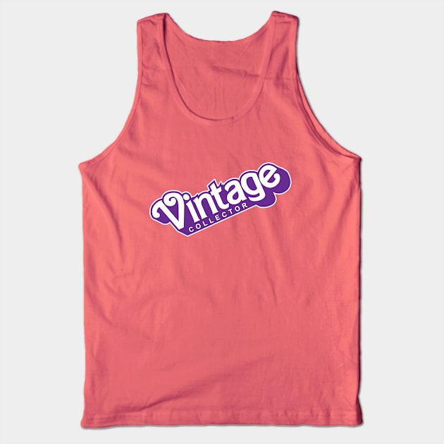 Vintage Collector - Barbie style Tank Top by LeftCoast Graphics